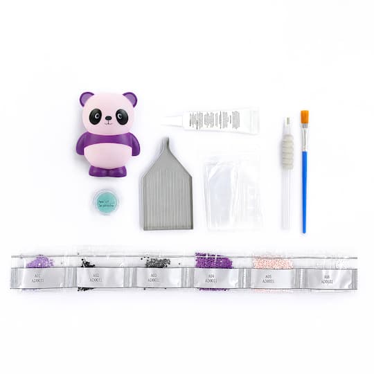 3.25" Panda Mystery 3D Diamond Art Kit by Make Market®